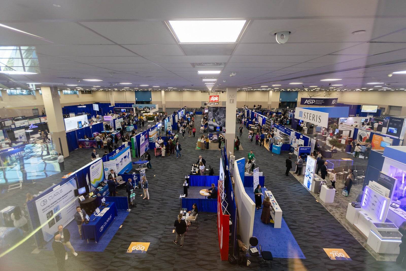 Aerial view of the Innovation Hall
floor